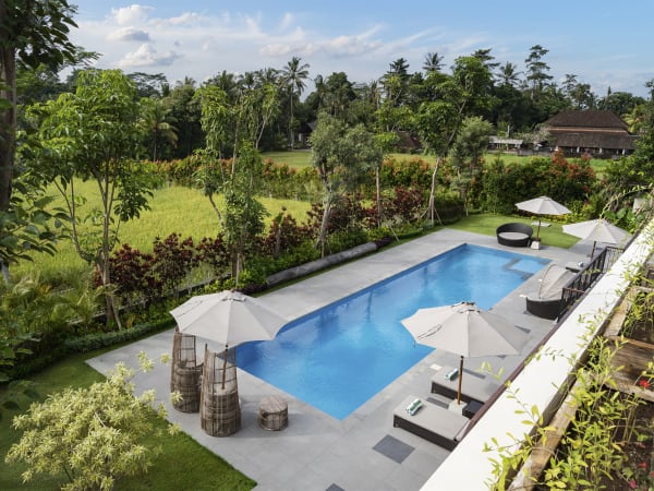 Pala Ubud - Villa Sanghyang - Spacious and breezy pool area